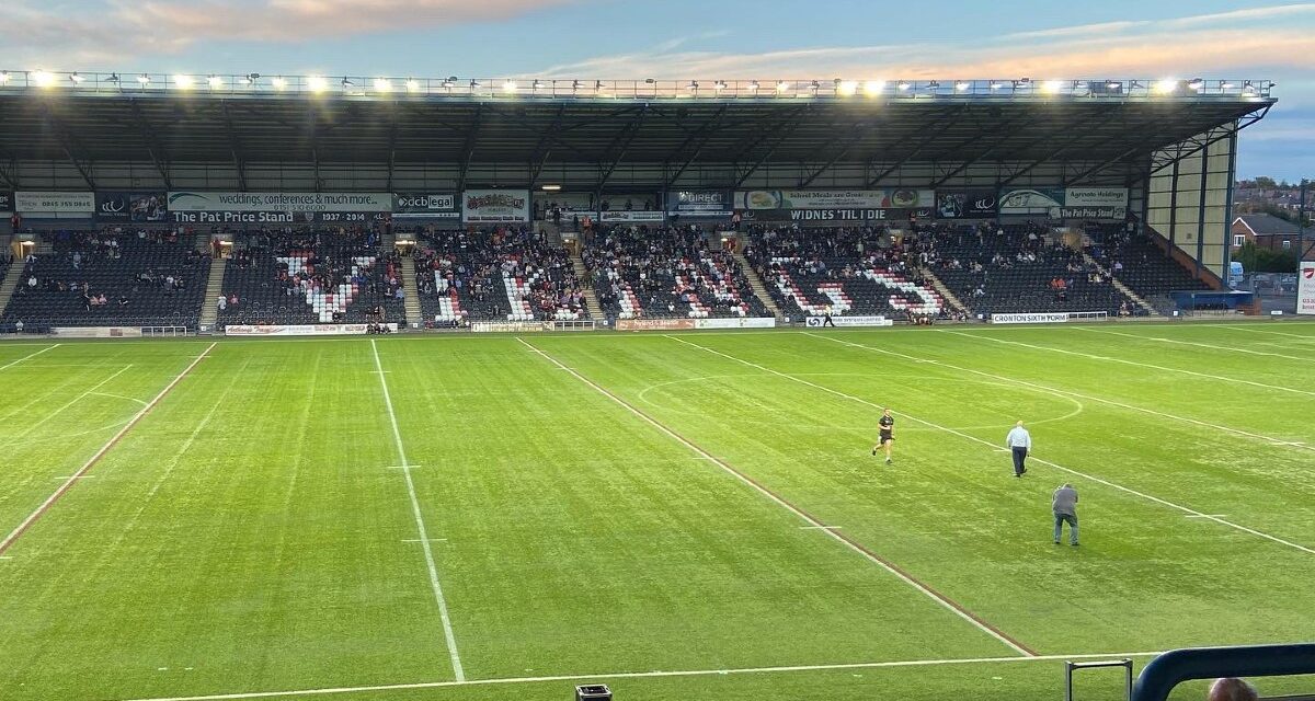 The criteria Widnes will be measured on from 2024 onwards
